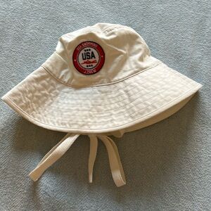 JCREW USA Swimming bucket hat NWT